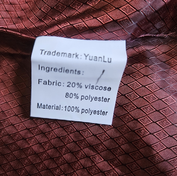 Yuan Lu Boys Tuxedo Suit (Coat & Vest) - Size 6 - Picture 8 of 11